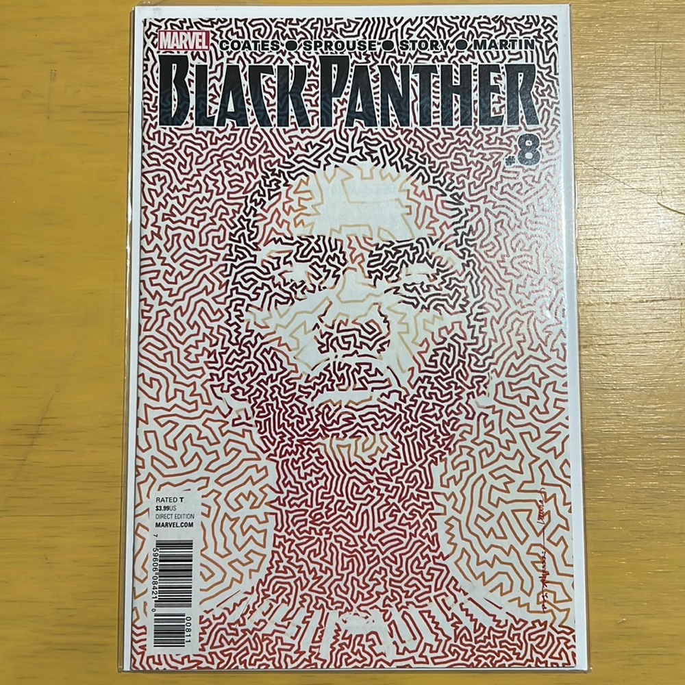 Black Panther #8 (Marvel, 2017) – Factory-Sealed Mint